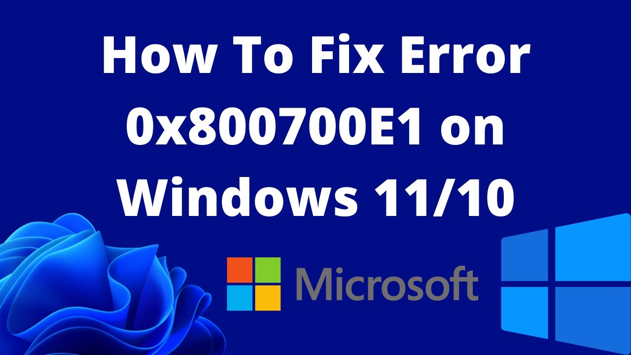 0X800700E1 Error: Quick Fixes to Resolve the Issue