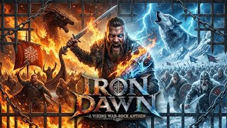 IRON DAWN 🔥❄ -VIKING WAR-ROCK ANTHEM. VALHALLA WARRIORS SONG . RAGAN IRONBULL