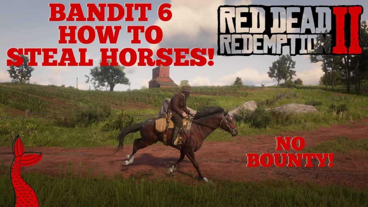 RDR2 Bandit Challenge 6 Steal and Fence 5 Horses How To and Tips NO
