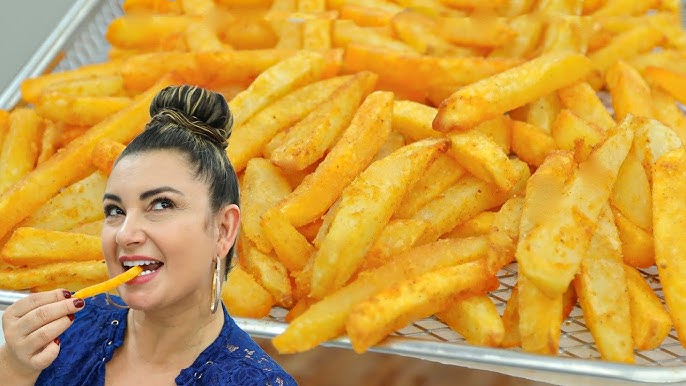 Bata Frita na Air Fryer - Restaurante Vegano e Casa de Sucos