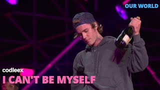 Justin Bieber - I Can't Be Myself - Post credits scenes (from Amazon Our World) Resimi