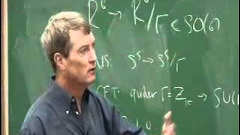 Introduction to Gauge-Gravity Duality, Lecture 5 of 5 | Joe Polchinski