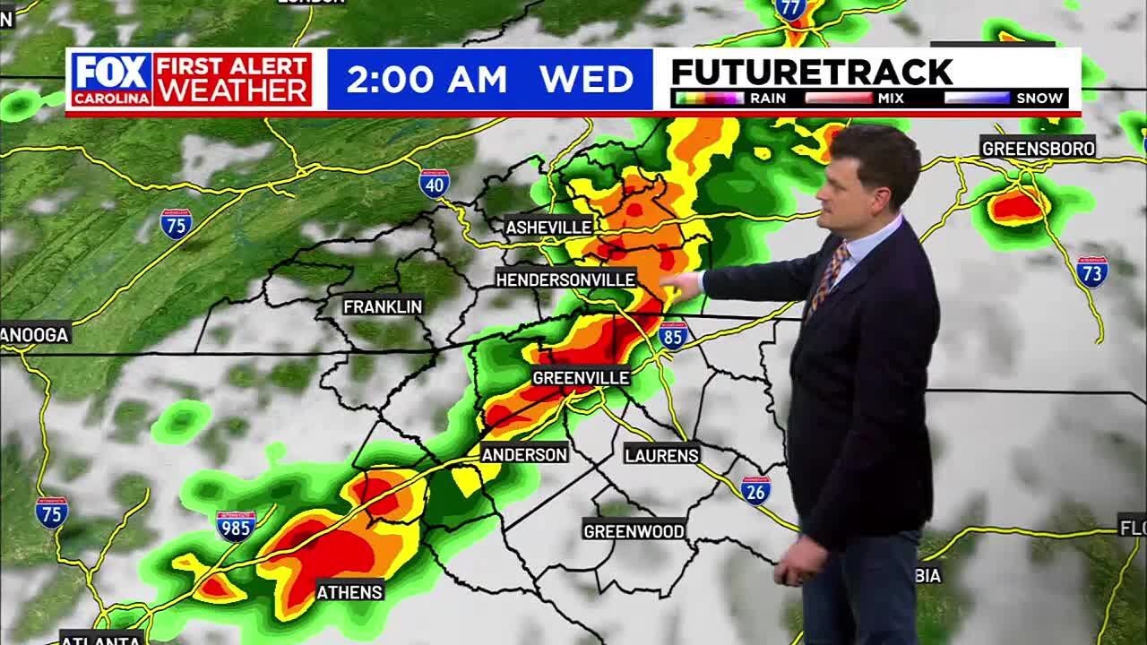 First Alert Weather Day Tuesday for severe storms overnight (11PM-4AM ...