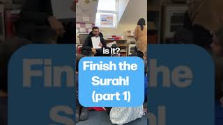 Finish the Surah game with your kids! screenshot 2