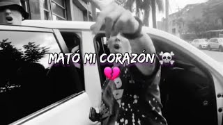 Video thumbnail of "Mató Mi Corazón - Piso 21 (Letra)"