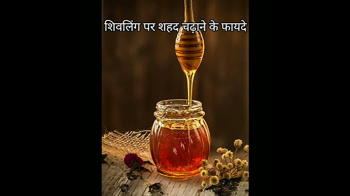 शिवलिंग पर शहद चढ़ाने के फायदे#shivpurankatha #shivling #honey #shivlingpooja #religion #mantra