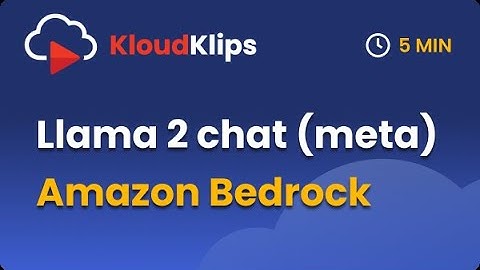 Meta Llama 2 on Amazon Bedrock Demo