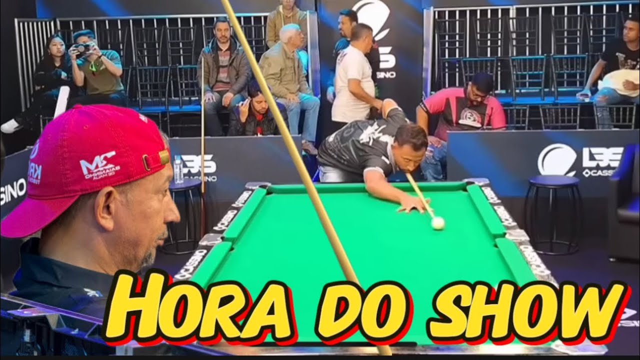 BAIANINHO DE MAUÁ X GUGU SEM MEDO #sinuca 