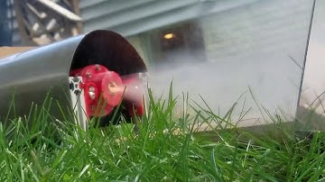 Third Static Fire Test: A 3D Printed Rocket With a Converging-Diverging Nozzle