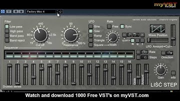 Liśćstep - Free VST - myVST Demo