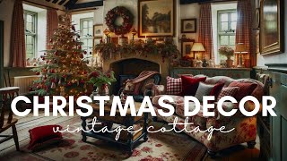 Vintage Cottage-Style Christmas Decor | Timeless Holiday Decorating Ideas