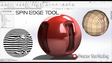 Spin edge Tool | Power Surfacing for SolidWorks