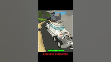 Apocolypse Truck on mountain map in simple sandbox 2 #shorts