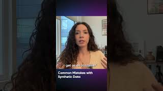 Common Mistakes with Synthetic Data with Fabiana Clemente