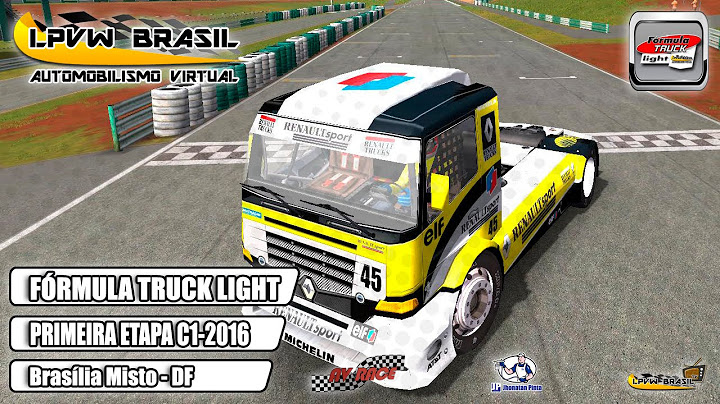 1ª Etapa da Fórmula Truck LIGHT C1-2016 LPVW BRASIL AV - Brasília Misto - DF
