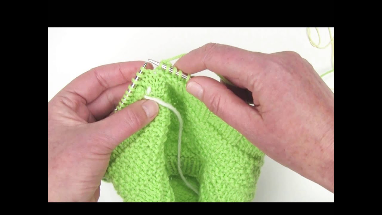 Knitting Hats Partial Seam Technique YouTube
