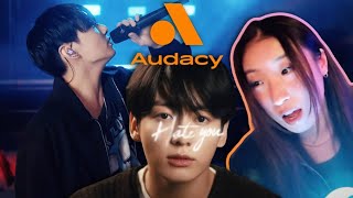 정국 Jung Kook Live at Audacy | Somebody GOLDEN Live On Stage | Hate You Official Visualizer REACTION