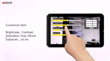 Color temperature APP : adjust video brightness, exposure, contrast