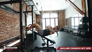 Incline Crunch Sit Ups Tutorial