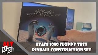 Pinball Construction Set: Atari 1050 Floppy Disk Test