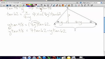 8.7 Trig Word Problems Part II.mov