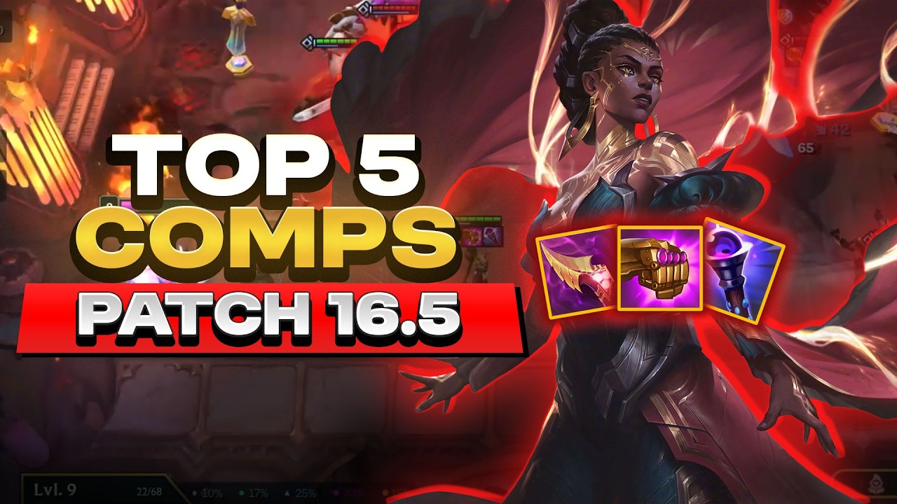 ТОП-5 составов команд в Teamfight Tactics в патче 16.5