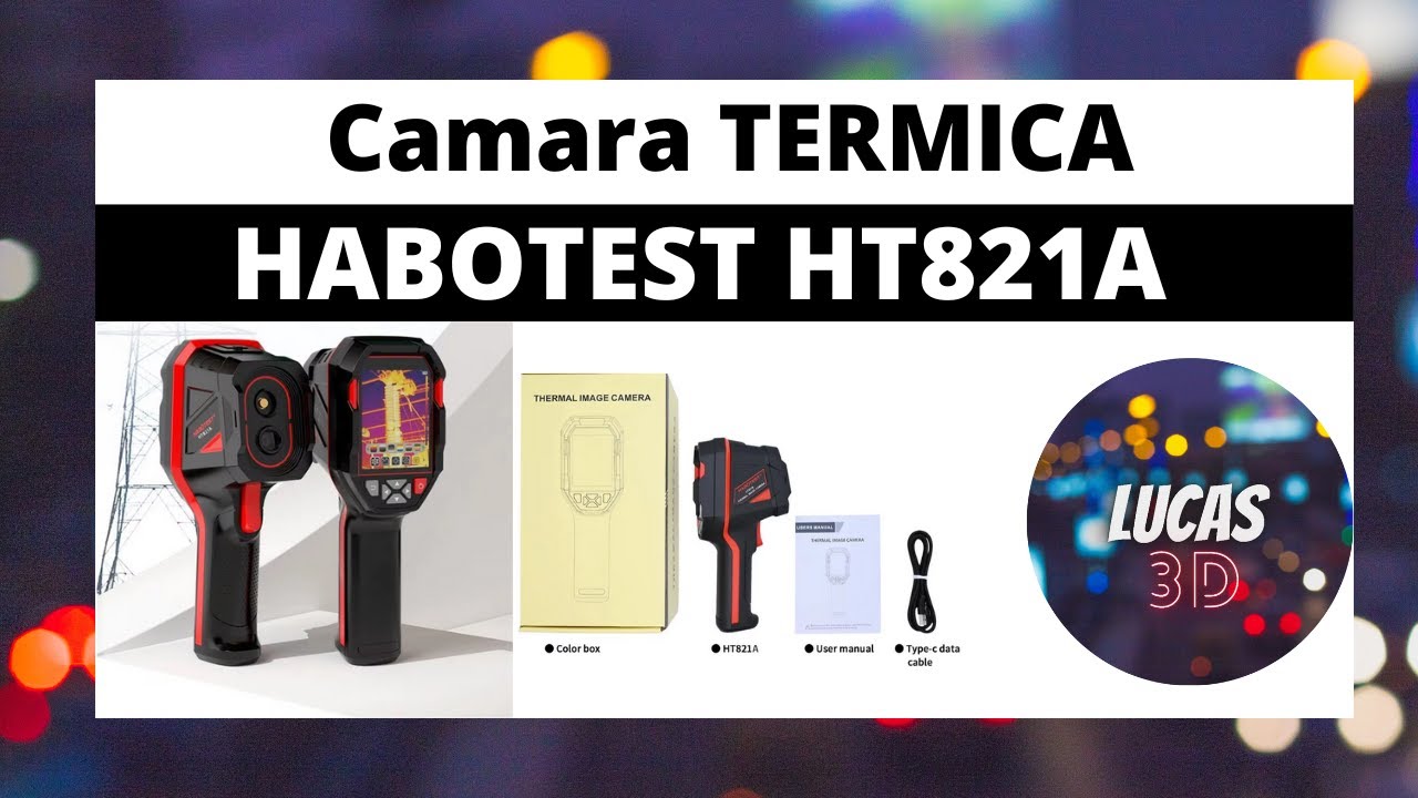 🌡Thermal Camera - HABOTEST HT821A 🌡#3dprinting #thermalcamera