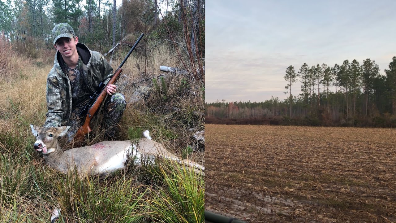 Hunting for my First Deer Ever!! Deer Hunting) YouTube