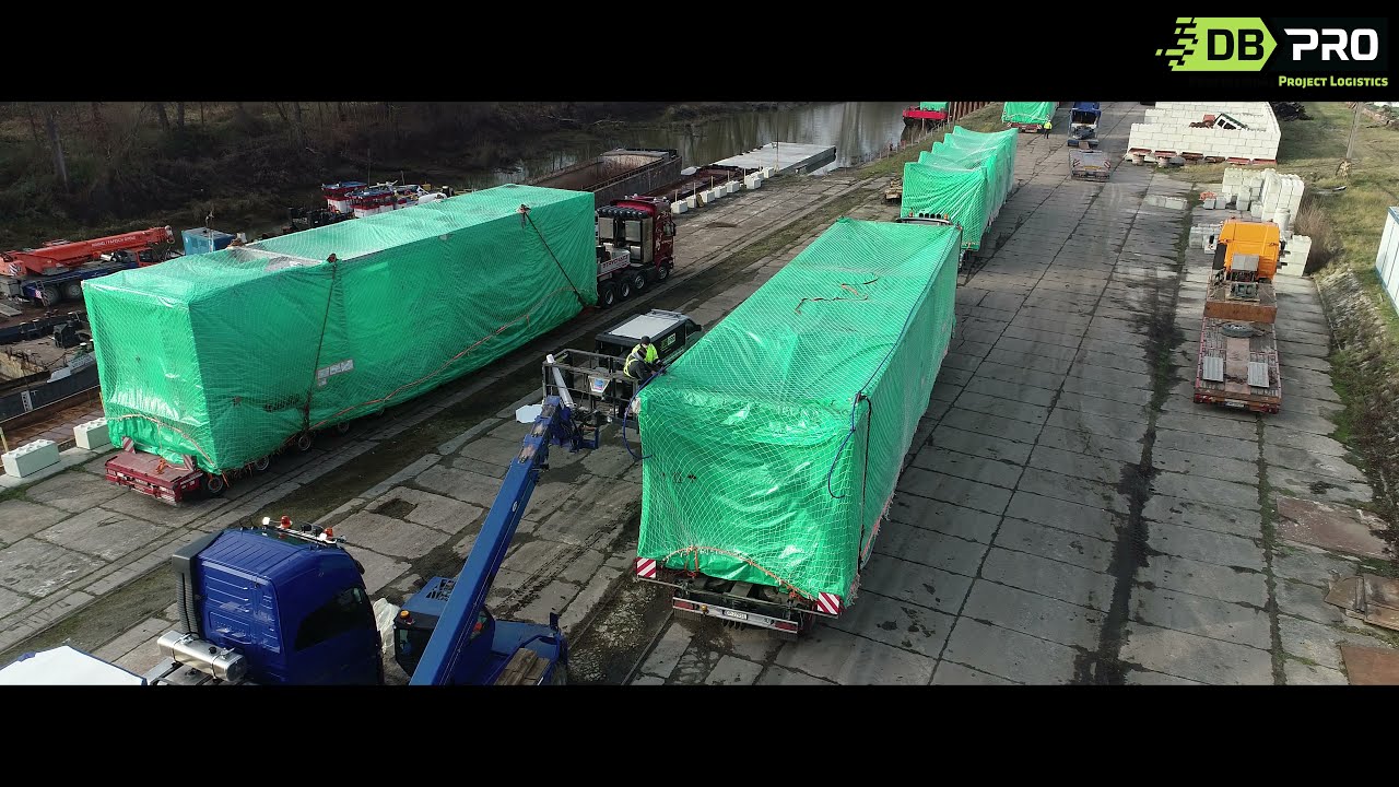 Transport of complete electrolyte factory - DB-PRO Professional Project Logistics