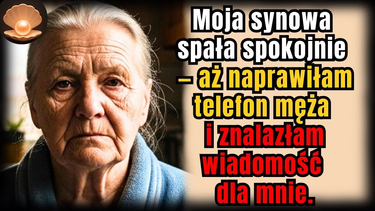 Synowa spała spokojnie — aż naprawiłam telefon jej męża i zobaczyłam wiadomość dla mnie.