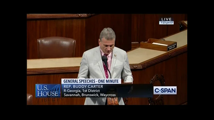 Rep. Carter Recognizes Lt. Col. Ken Dwyer