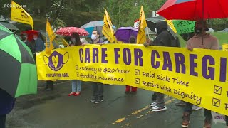 State offers $280M to nursing homes, workers to avoid strike