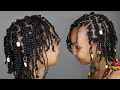 Mini Twists On Natural Hair