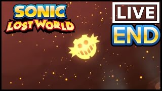Let's Play LIVE: Sonic Lost World Part 17 [60 FPS] - END