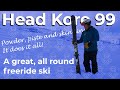 Test du ski freeride head kore 99 202021