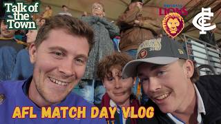 Can the Lions send Voss Packing?! - (AFL Match Day Vlog) - Brisbane Vs Carlton Round 9 2026