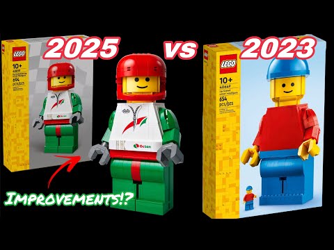 Miiiiiページ LEGO Up-Scaled Racing Driver Minifigure, 40819 Reveal! - YouTube