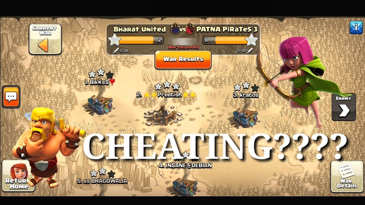 SKYESPORTS TOURNAMENT HIGHLIGHTS CLASH OF CLANS. CHEATING???? YouTube