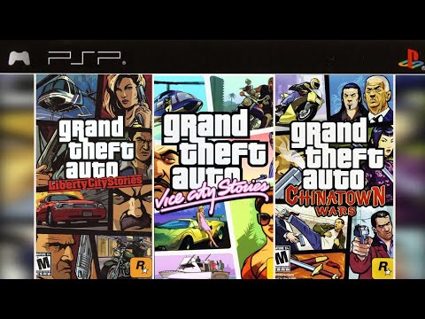 Evolution Grand Theft Auto Games On Psp Youtube