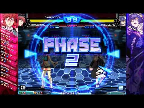 Chaos Code: New Sign of Catastrophe (Arcade) Hermes Playthrough