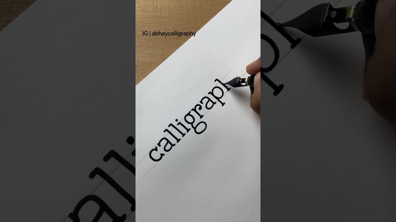 Happy World Calligraphy Day!