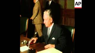 SYND 21-9-72  EGYPTIAN CABINET MEETING MINISTERS ARRIVE
