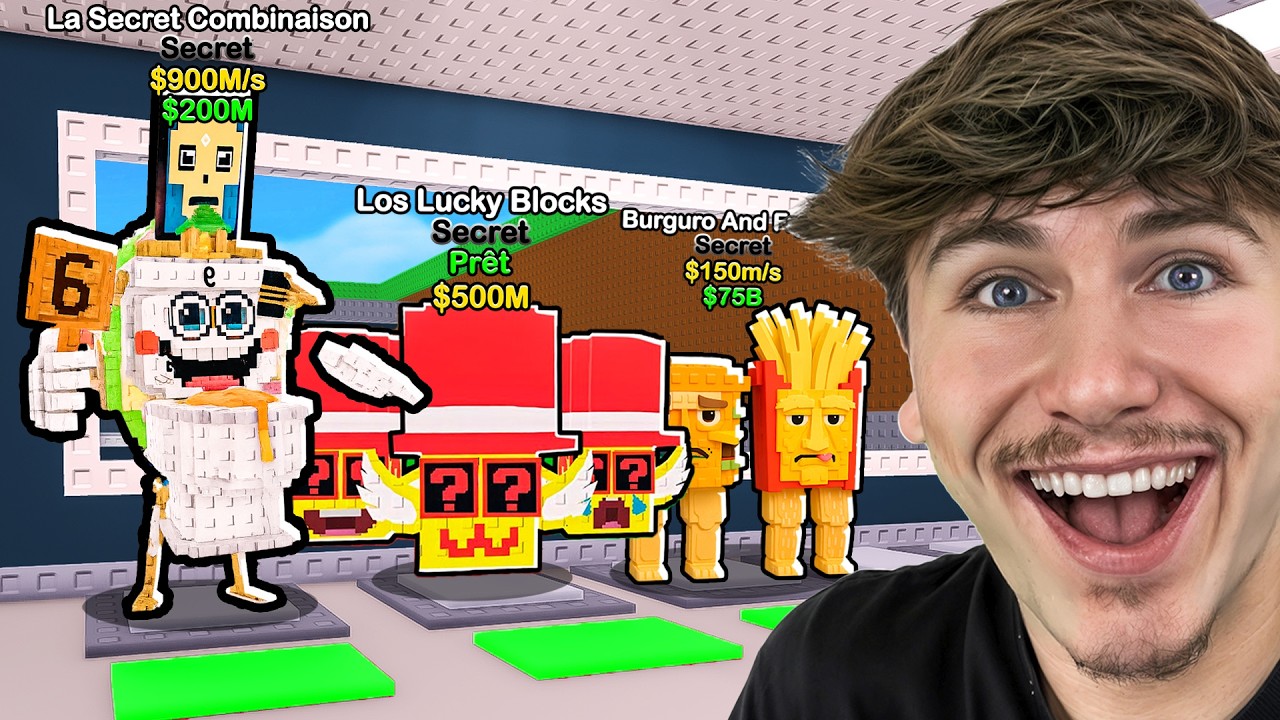 J'AI VOLÉ TOUS LES NOUVEAUX BRAINROTS !! (Pack Opening XXL)