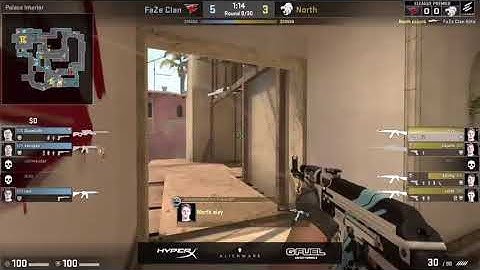 k0nfig breaks the defense with a triple kill Mirage