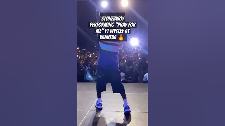 Stonebwoy performing "Pray for me" ft Wyclef at Winneba🔥 #prayforme #ghana #ghananews #stonebwoy