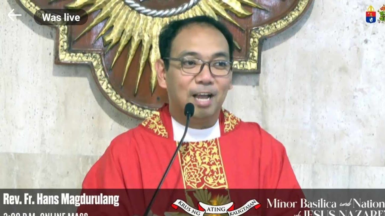 QUIAPO CHURCH LIVE TV MASS TODAY 3:00 PM JANUARY 16, 2026 FRIDAY MASS