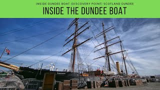 Inside Dundee Boat (Discovery Point) Scotland Dundee