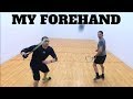 Racquetball clips  64  my forehand