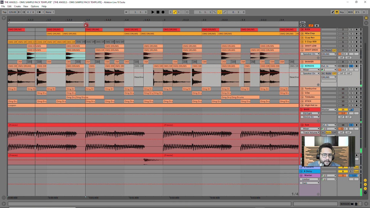 The Angels OMG (Tech-House Sample Pack Ableton 10 Template