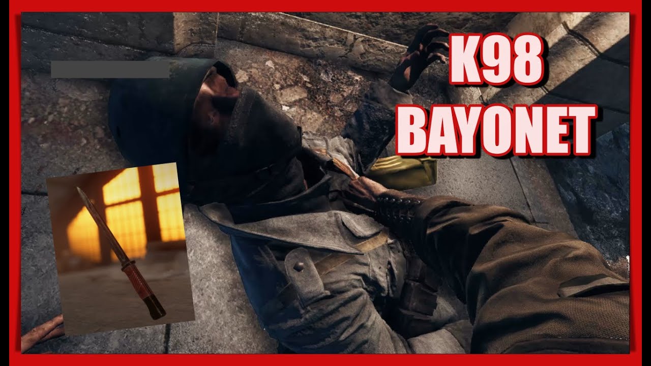 K98 Bayonet Melee Weapon Gameplay - Battlefield 5